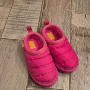 Ugg Cozy Pink Kids Slipper Shoes